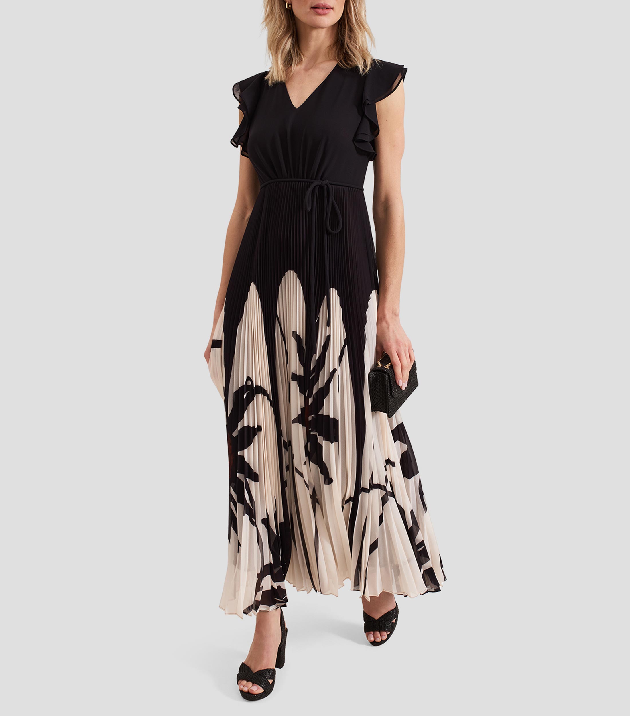 Vestido maxi con estampado Uma Mujer
